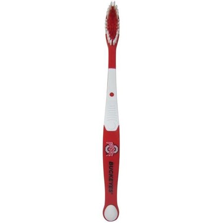 SISKIYOUSPORTS Siskiyou 5460380094 NCAA Ohio State Buckeyes MVP Design Toothbrush 5460380094